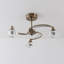 Rivale Glass Semi Flush Mount-693423109
