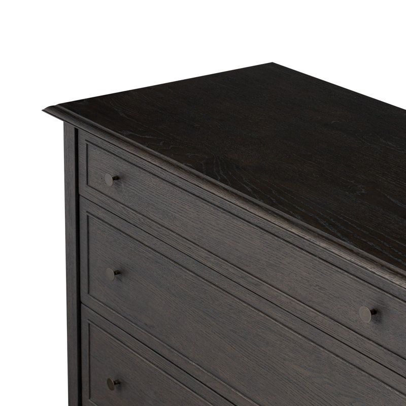 Maggie 6 - Drawer Dresser, Black