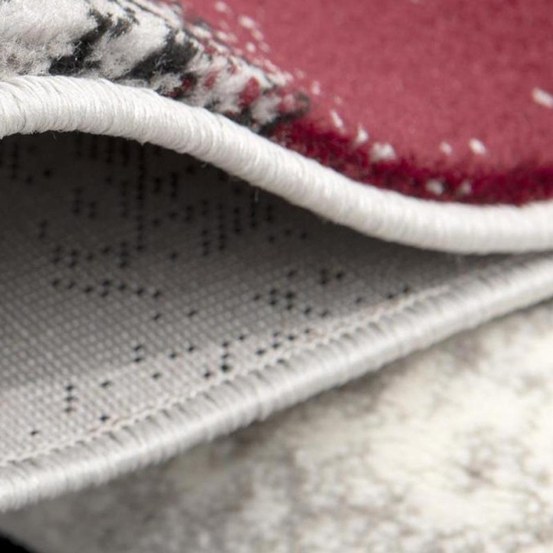 Tapis noir bourgogne et gris Korhan, Rectangle 8 pi x 11 pi