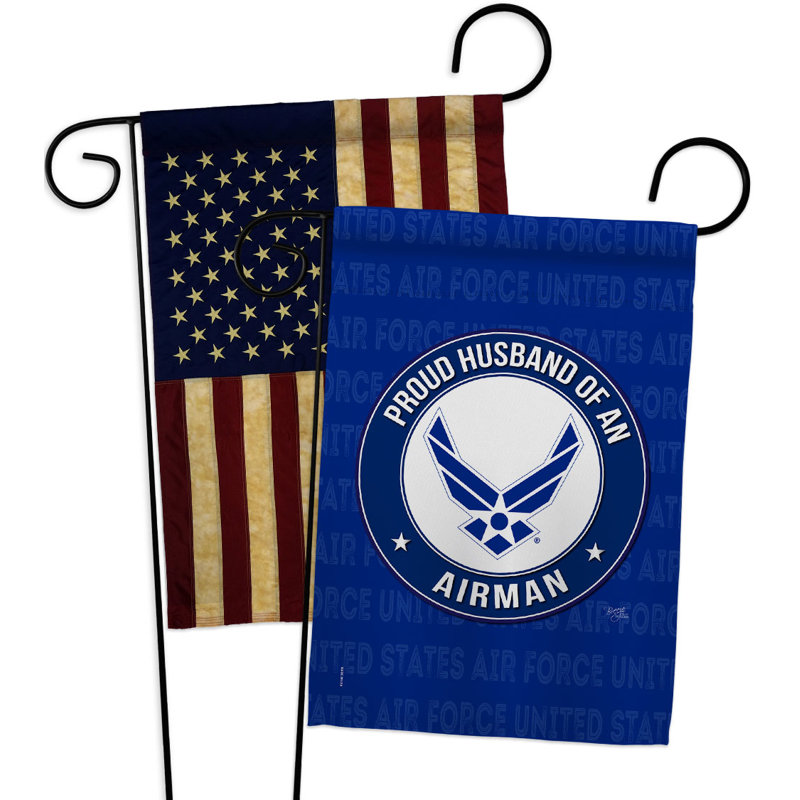 Drapeau de jardin 18 po x 13 po Proud Husband