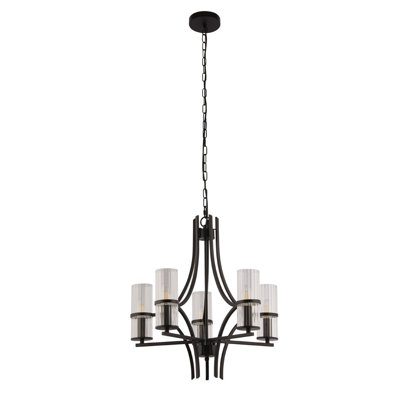 Parsonsfield 5 - Light Black Lantern Pendant