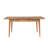 Kayonia Extendable Dining Table & Chairs Set (5 Pieces), Atlantic Pine & Stone Color | 100% Melamine Coated Particle Board | Table: 50.8 x 29.5 x 31.5 inches (Open 64.2 inches) | Velvet Chairs: 18.5 x 35.4 x 17.7 inches | Modern Scandinavian Design