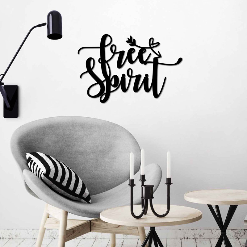 Élégant accessoire mural en métal noir, 22,0 po x 14,6 po | 100% métal durable, épaisseur: 0,06 pouce | Conception légère (1,1 lb) | Parfait pour les décors modernes et les intérieurs élégants, pièce décorative accrocheuse