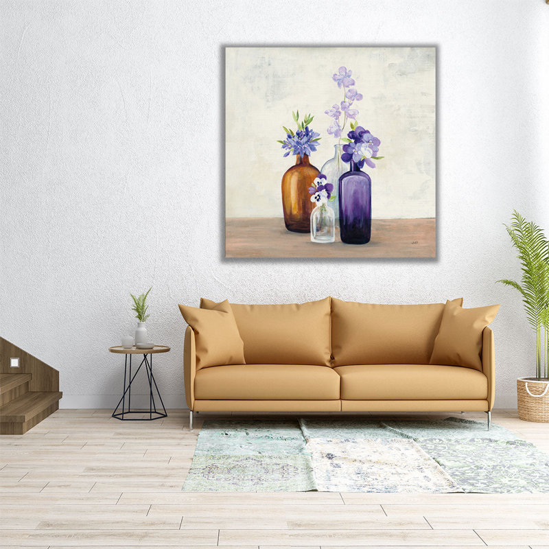 Windowsill Garden II - reproduction d'art sur toile, H 40 po x l 40 po