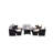 Phibbs 4 - Person Wicker Patio Dining Set with Rectangular Table , Cushions Included