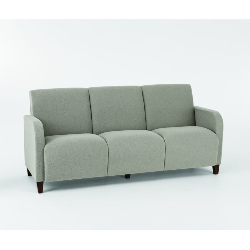 Canapé 3 places Siena, Naturel, Noir Patriot Plus - Vinyle lavable au chiffon