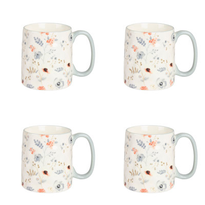 Jaylece Soft Floral Coffee Mug