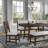 Giddeon Ladder Back Side Chair in Brown