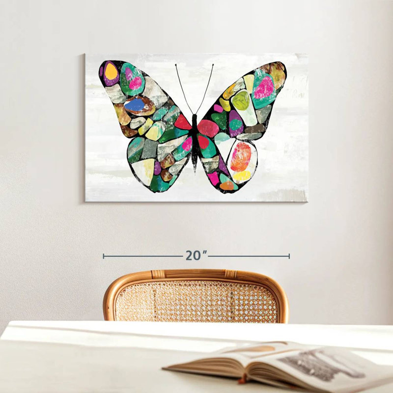 Butterfly Colors, 16" H x 24" W
