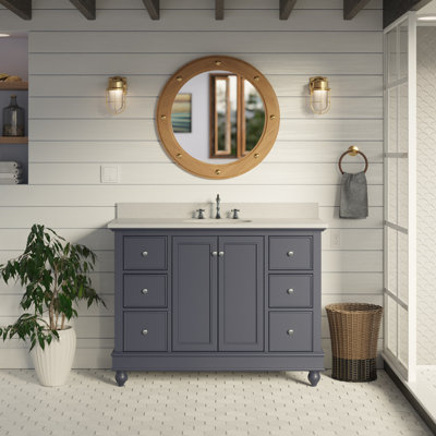 Ferdinand 48'' Single Bathroom Vanity with Top