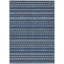 Tapis bleu marine intérieur / extérieur lavable à la machine Christn ACN1414-109531042