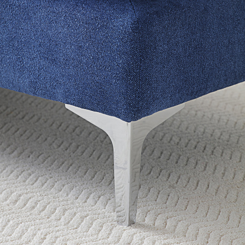 Chaise longue 55 po d'intérieur, Bleu