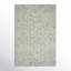 Millcreek Oriental Handmade Tufted Wool Area Rug in Ocean/Ivory-68848834