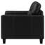 Chaise avec accoudoirs en similicuir Schnabel-119160329