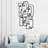 Picasso Face Wall Art Decor, Metal Wall Art, Line Metal Wall Art, Trendy Wall Art, Pablo Picasso Art, Minimalist Gift