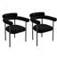  Chaise de salle à manger rembourrée Boucle (ensemble de 2)-1971911864-1971911867