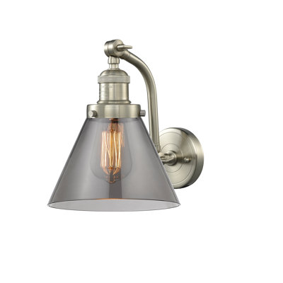 Cone 1 Light Sconce