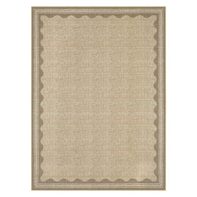 Rectangle Striped Area Rug
