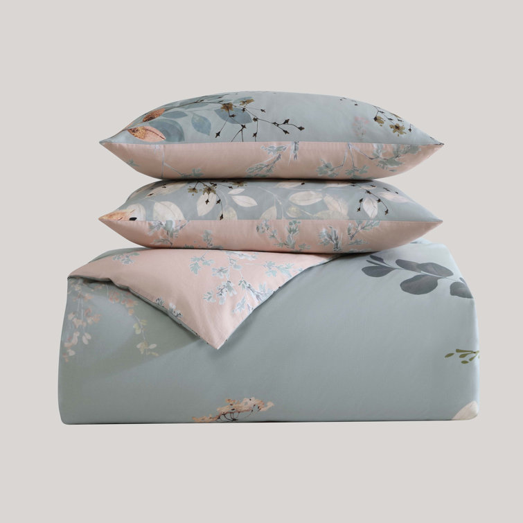 BeBeJan Maia 100% Cotton 5-Piece Reversible Comforter Set & Reviews