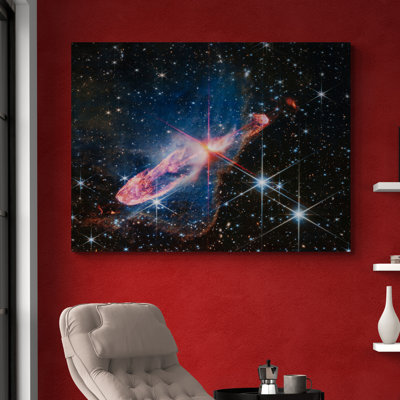 NASA - James Webb Telescope - Herbig-Haro 46/47 - Print on Canvas
