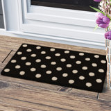 Tapis pour porte d'intérieur 30 po x 18 po Sturbridge Dots