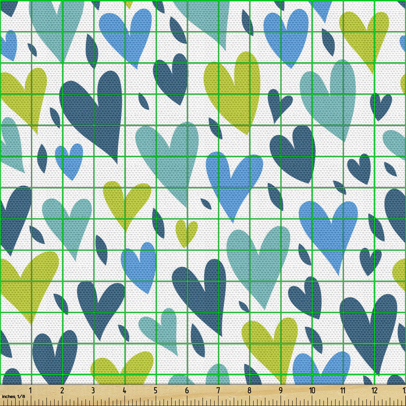 Cherlynn Hearts Multi-Purpose Fabric