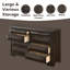 Commode 8 tiroirs Merveille, finition espresso