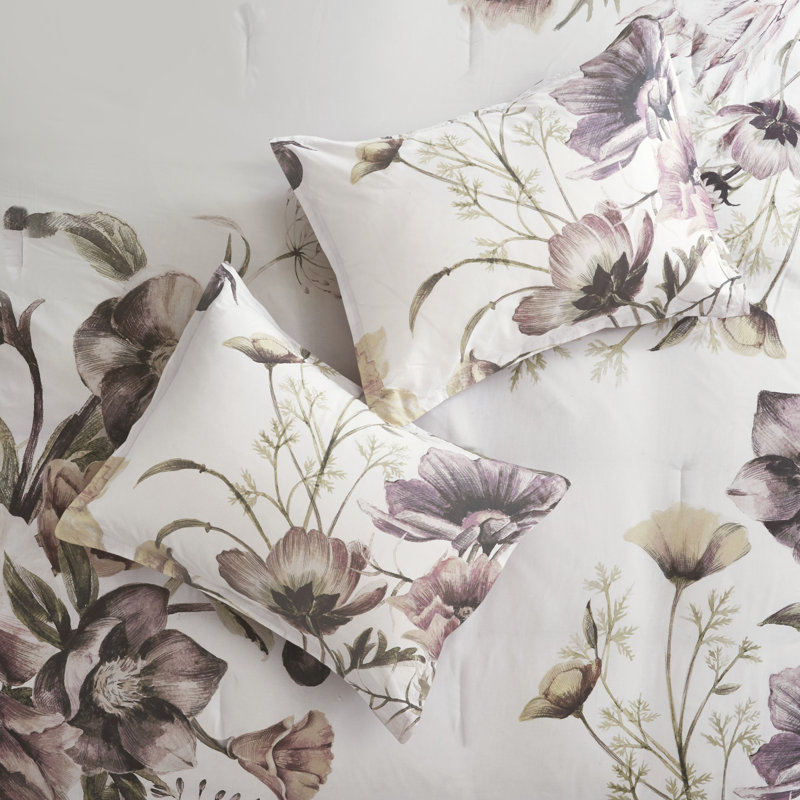 Ensemble de literie Elegant Blush, polyester hypoallergénique, chambre à coucher