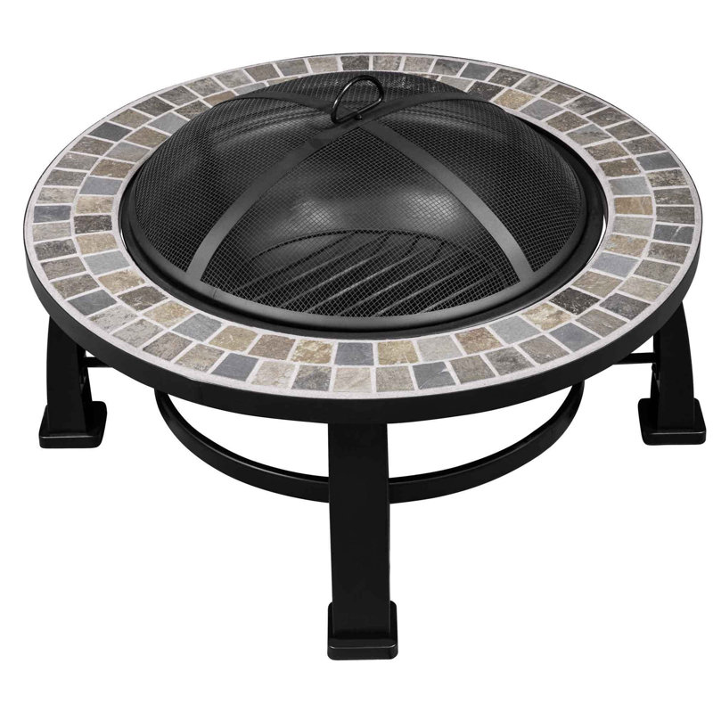 Round Steel Smokeless Fire Pit