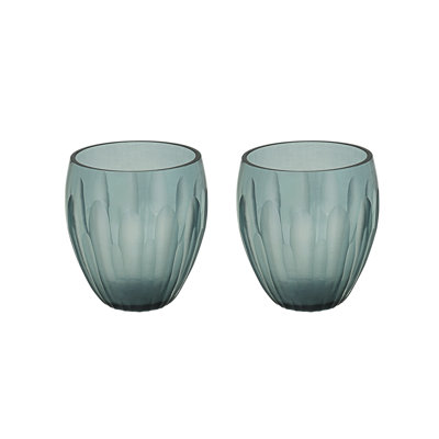 Ensemble de porte-votives en verre