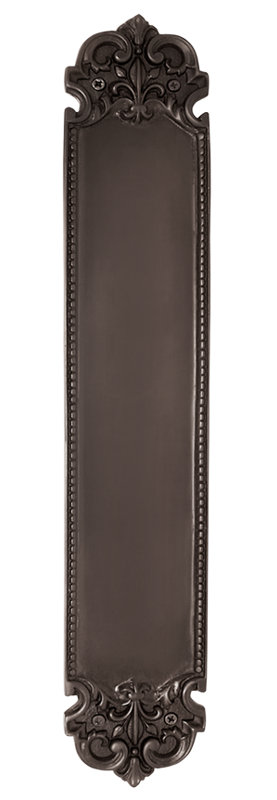 Classic Push/Pull Plate, Bright Chrome