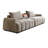 Beige 100% Polyester Modular Sofa cushion couch-109325766