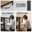  Solution de rangement combinée: ensemble de tablettes robustes l 36 po et l 48 po - noir-235358967-235358965