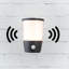 Canoby 16.3cm H Outdoor Armed Sconce-992239443