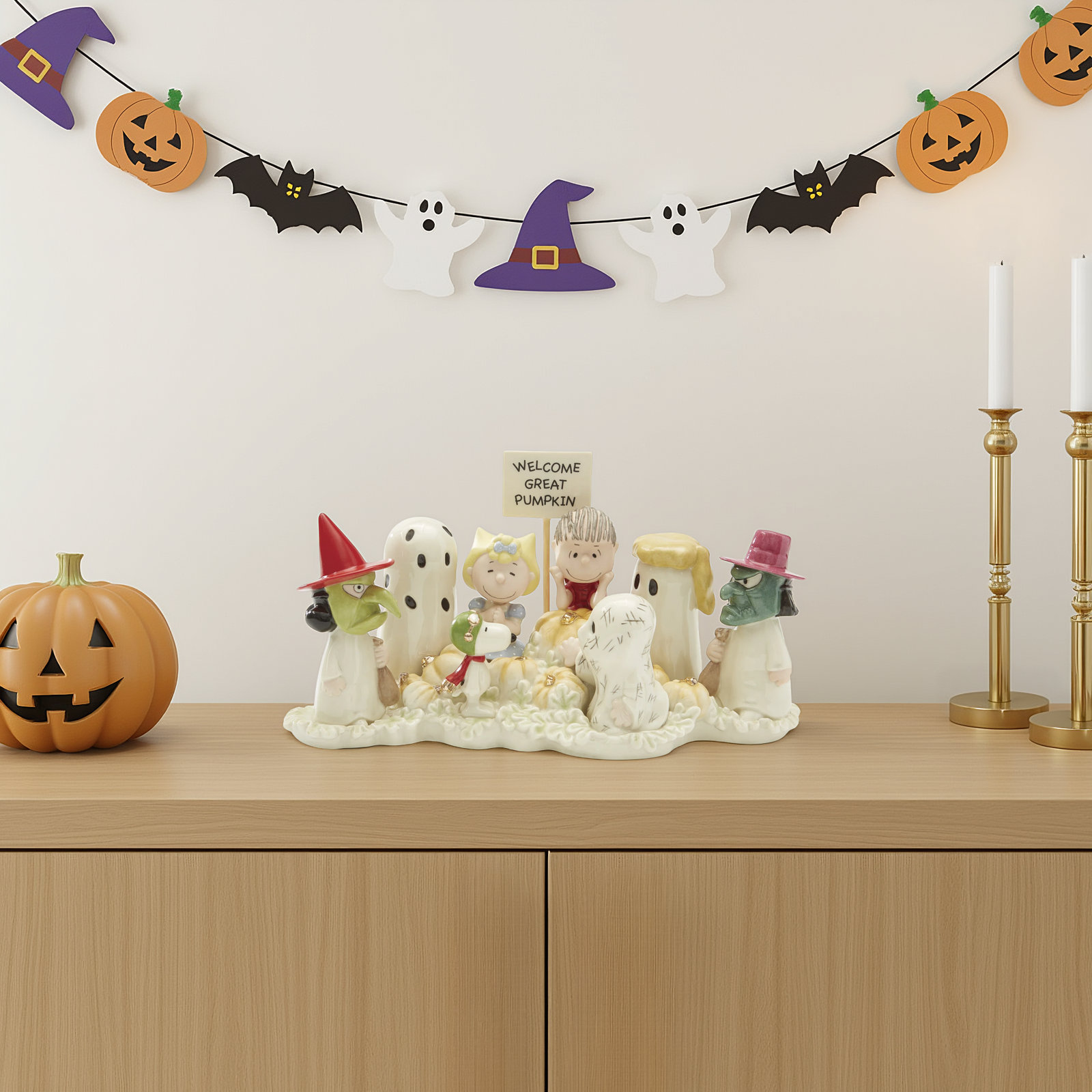 Lenox Welcome Great Pumpkin Figurine