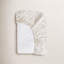 Oat Stripe Quilted Changing Pad Cover In  Muslin Cotton