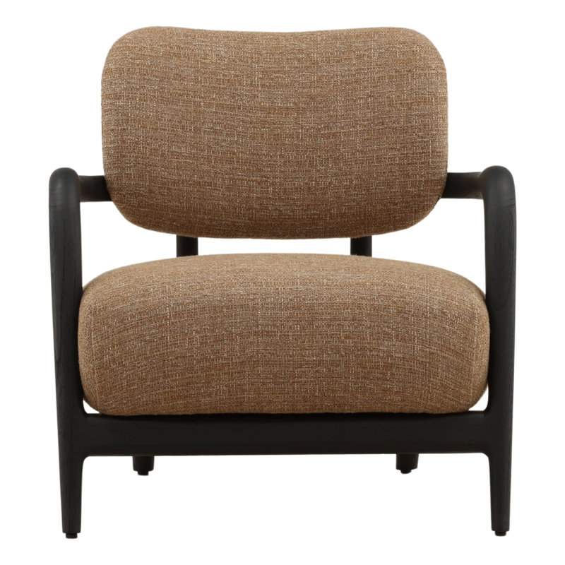 Arcona Boucle Upholstered Occasional Chair, Brown