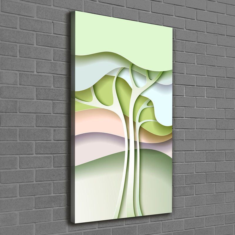 Abstract Tree - Wrapped Canvas Print