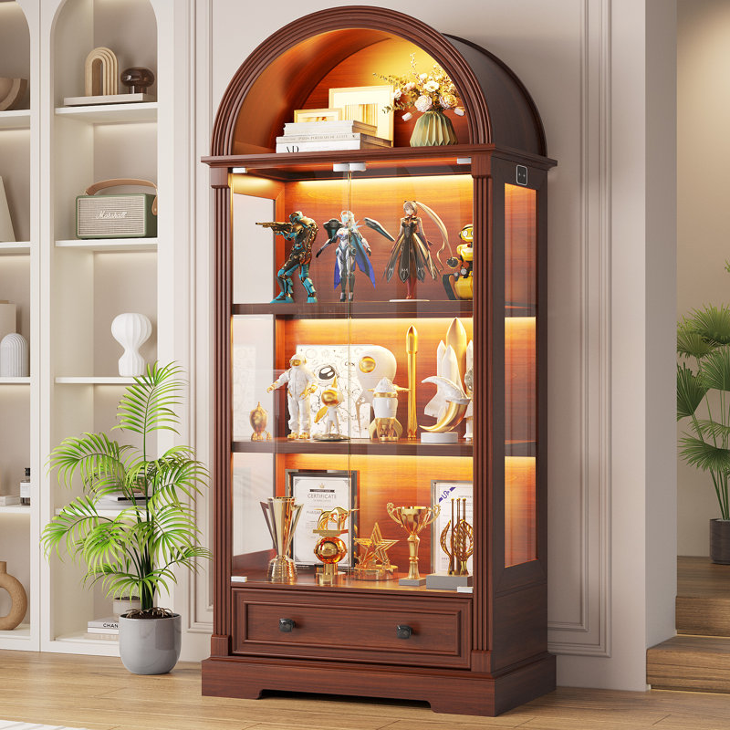 Display Cabinet, Brown