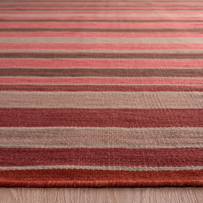 Ralph Lauren Barragan Stripe Wool Striped Rug, Rectangle 10' x 14'