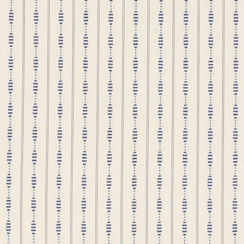 Rania Stripe Fabric, Navy