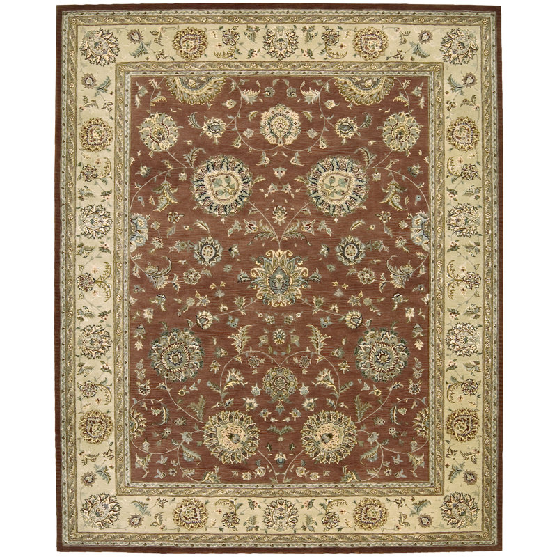 Deguzman Wool Oriental Indoor Rug, Rectangle 8'6" x 11'6"