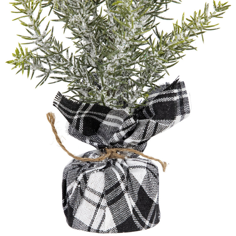 Faux pin 9 po en pot