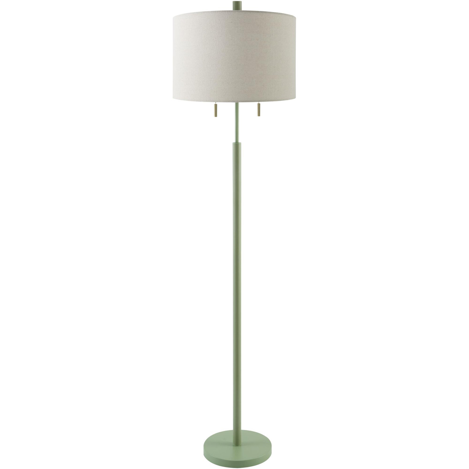 Kenley 62'' Floor Lamp, Green