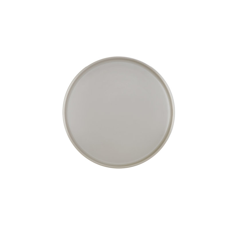 Hudson - Ash Low Rim Melamine Plate