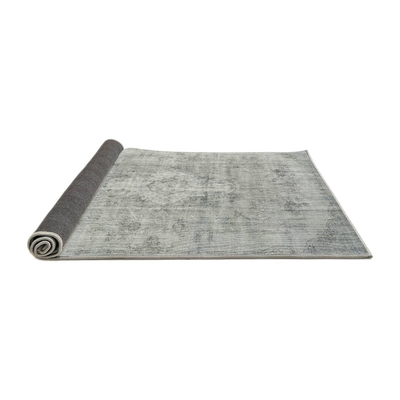 Tapis oriental en laine gris, Rond 4 pi