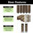 Homacer 96 in. H Semi Gloss Barn Door-101123114