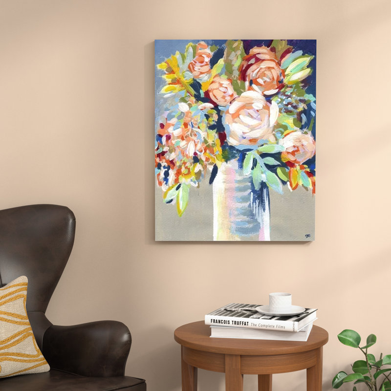 « vitale », reproduction sur toile tendue, H 36 po x l 30 po, Toile tendue
