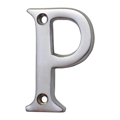 2'' H Brass House Letter