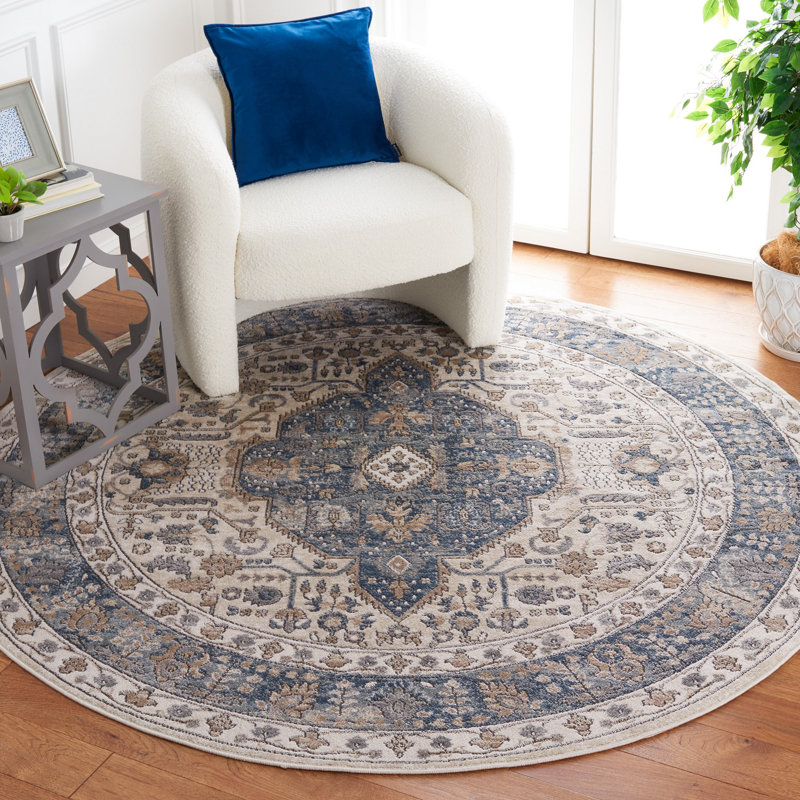 Tapis oriental Aquavious 800 Performance, Rond 6 pi 7 po